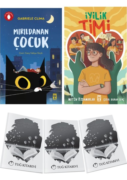 Mırıldanan Çocuk ve Iyilik Timi 2li Set Gabriele Clima & Metin Özdamarlar + Hediyeli
