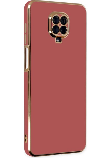 Xiaomi Redmi Note 9 Pro Kılıf Volet Silikon - Kırmızı Dpmah
