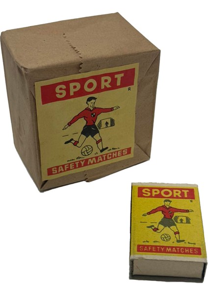 Vintage Koleksiyonluk Sport Kibrit 10'lu Paket