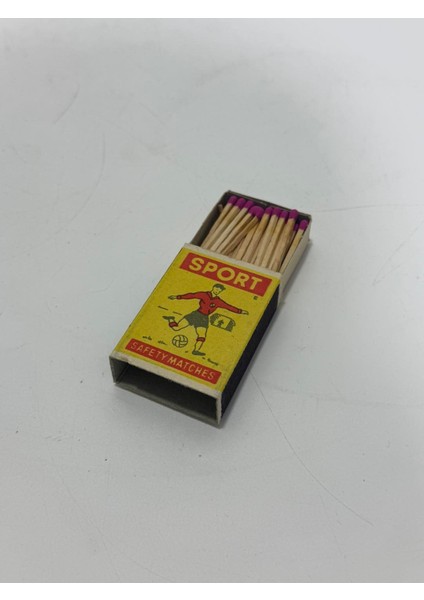 Vintage Koleksiyonluk Sport Kibrit 10'lu Paket modelleri