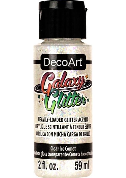 Galaxy Glitter Sim Akrilik Boya 2oz DGG18