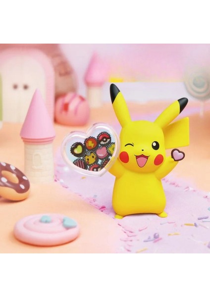 Pokemon Pikachu Kawaii Anime Figür Model 4
