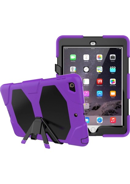 Ipad 5 Air 9.7 Kılıf Griffin Tablet Kapak - Mor Dpmah