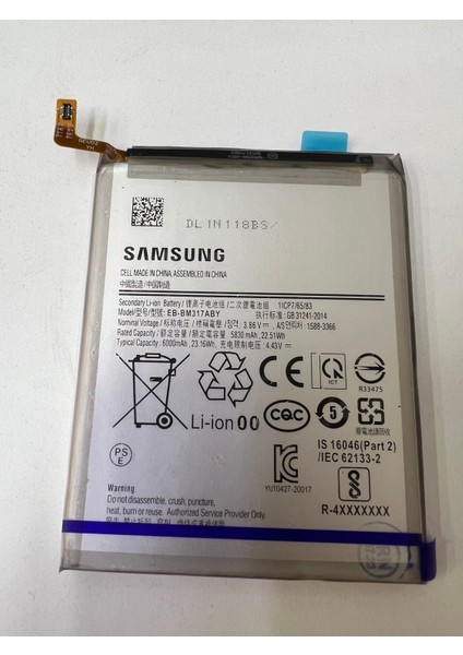 Reyze Samsung Galaxy M31S M317 Batarya 5000 mah güçlendirilmiş fiyatları