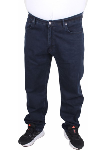 Büyük Beden Kot Pantolon Power Lycra Comero 11914 Lacıvert