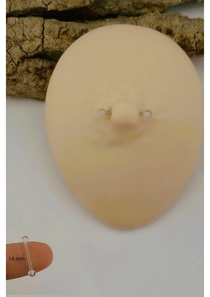 Antialerjik Şeffaf Silikon Meme Ucu Piercingi Bioplast Nipple Piercing 2 Adet fiyatları