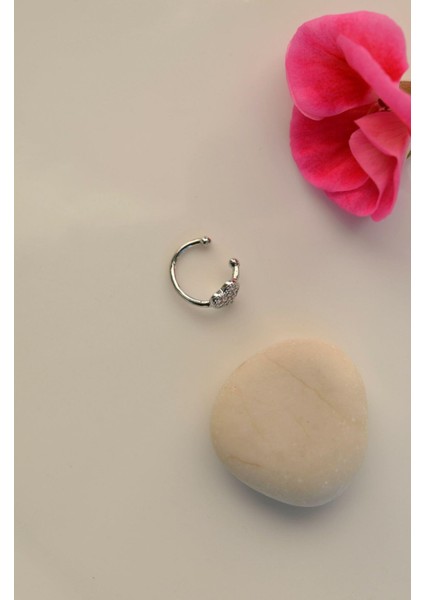 Sacce Scarves&Accessories Sıralı Mini Kalpli Halka Tragus Piercing Helix Kıkırdak modelleri
