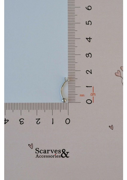 Minimal Çelik Taşlı Göbek Piercingi Gümüş Renkli fırsatları