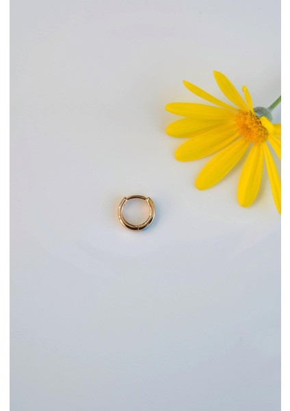 Mavi Mineli Halka Helix Piercing Kıkırdak Küpesi fırsatları