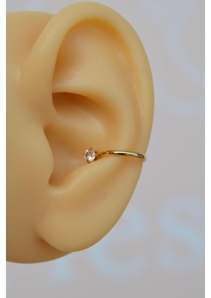 Gold Düz Halka Helix Piercing Halka Düz Conch Piercingi fırsatları
