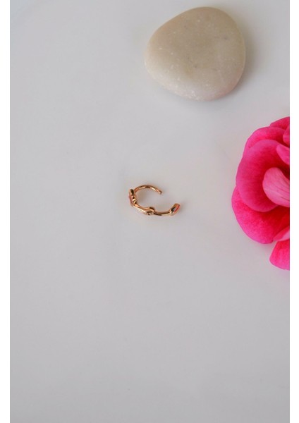 Halka Model Kırmızı Renk Mini Yıldızlı Tragus Piercing Helix fırsatları