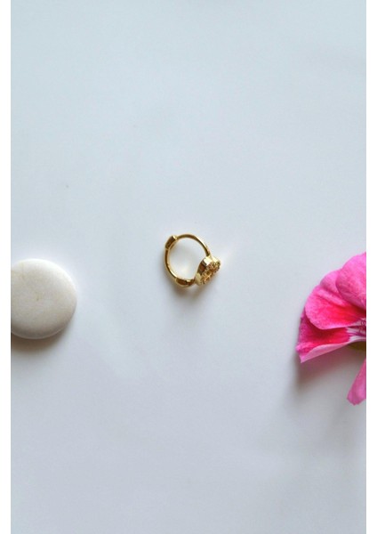 Kalp Model Helix Kıkırdak Tragus Piercing Gold Renk 8 mm fırsatları