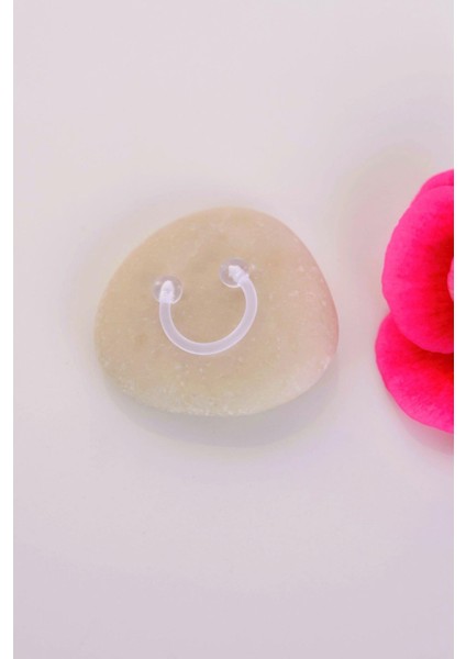 Sacce Scarves&Accessories Silikon Tragus Piercing Helix Kıkırdak Smile Piercing fiyatları