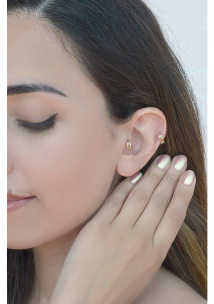 Halka Piercing Tragus Helix Kıkırdak Küpesi