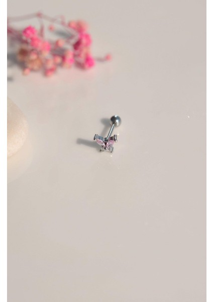 Kelebek Piercing Helix Kıkırdak fırsatları