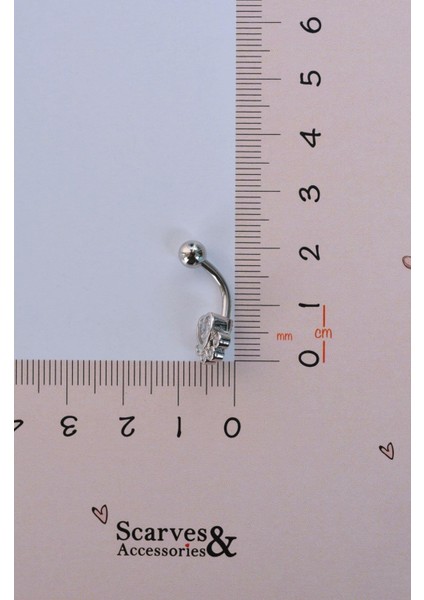 Pati Model Göbek Piercingi Patili Çelik fiyatları