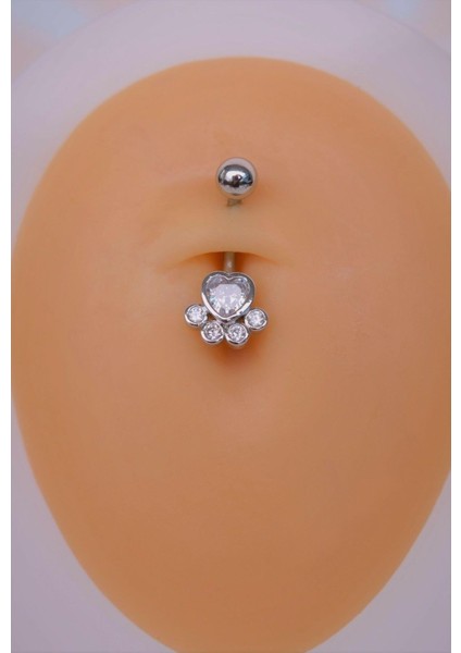 Pati Model Göbek Piercingi Patili Çelik fırsatları