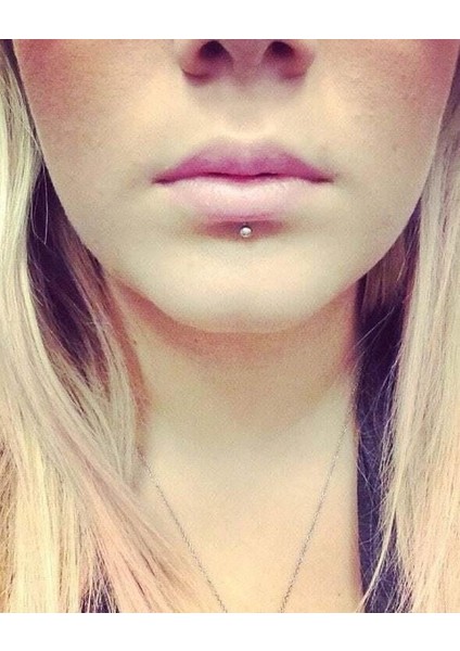 Top Uçlu Çelik Piercing Dudak Dil 12 mm Gümüş Renk fırsatları