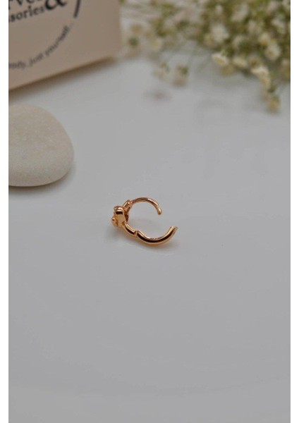 Kalpli Halka Tragus Piercing Helix Kıkırdak Küpesi fırsatları