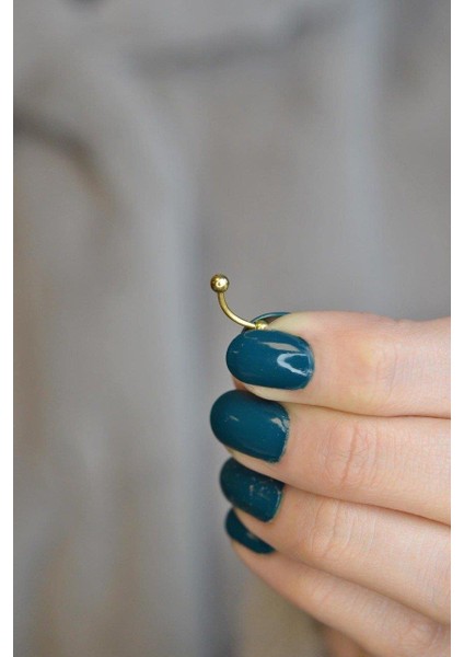 İki Ucu Top Çelik Piercing Kaş Helix Kıkırdak 8 mm Gold fırsatları