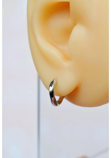 Gümüş Renkli Halka Piercing Tragus Helix Kıkırdak Küpesi fırsatları