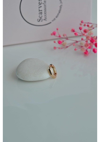 Oval Beşgen Halka Piercing Tragus Helix Kıkırdak Küpesi fiyatları