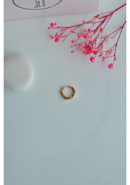 Oval Beşgen Halka Piercing Tragus Helix Kıkırdak Küpesi fırsatları