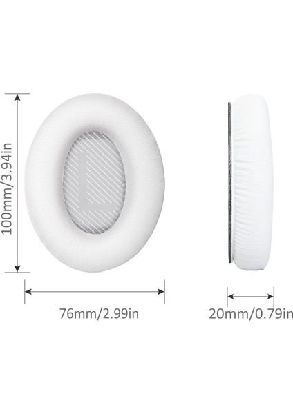 Bose Quietcomfort 2 QC25 Ae2 Qc2 QC15 AE2I AE2W QC35 QC35 Ii Soundtrue Soundlink Uyumlu Kulaklık Süngeri Pedi Yastığı Yastık Ped Minder modelleri