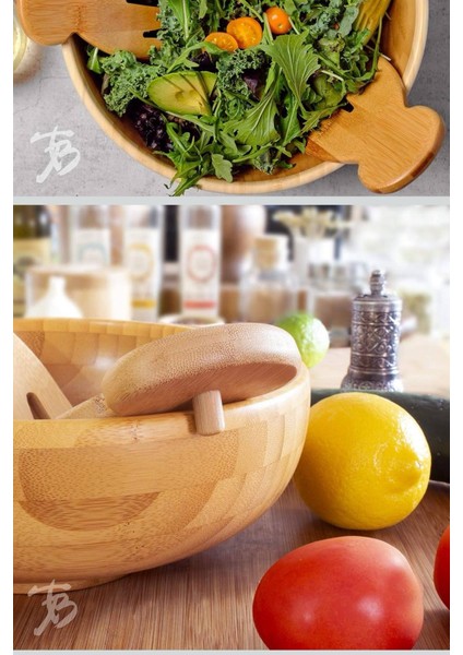 Bambu Salata Servis Seti, Salata Kaşığı, Salata Elleri modelleri