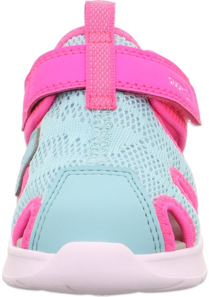 000481 Wave Pembe Çocuk Sandalet modelleri