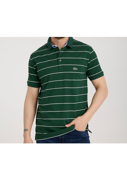 Polo Nefti Çizgili Regular Fit