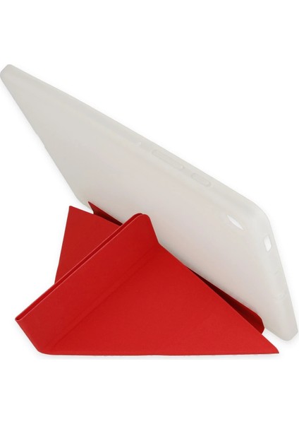 Samsung Galaxy X200 Tab A8 10.5 Kılıf Kalemlikli Mars Tablet Kılıfı - Kırmızı Dpmah fiyatları