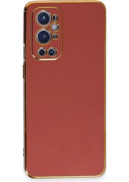 One Plus 9 Pro Kılıf Volet Silikon - Kırmızı Dpmah