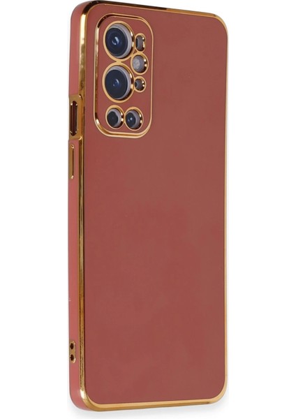 One Plus 9 Pro Kılıf Volet Silikon - Kırmızı Dpmah