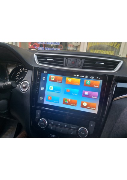 Nissan Kaşkai Oem Bt Android Navgiasyon Multimedya Double