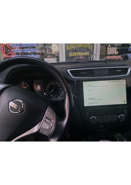 Nissan Kaşkai Oem Bt Android Navgiasyon Multimedya Double