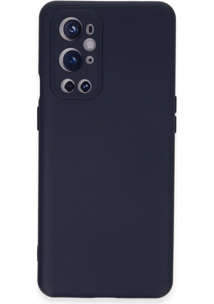 One Plus 9 Pro Kılıf Nano Içi Kadife Silikon - Lacivert Dpmah