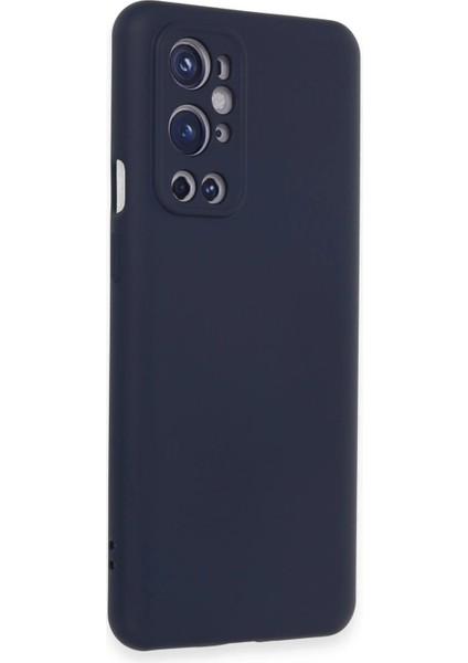 One Plus 9 Pro Kılıf Nano Içi Kadife Silikon - Lacivert Dpmah