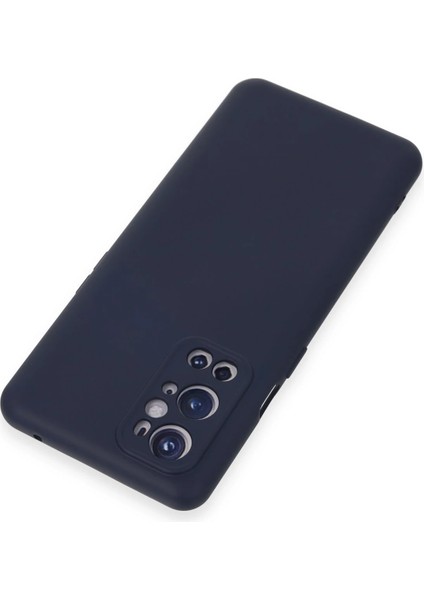 One Plus 9 Pro Kılıf Nano Içi Kadife Silikon - Lacivert Dpmah