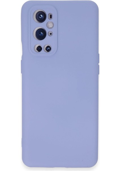 One Plus 9 Pro Kılıf Nano Içi Kadife Silikon - Mavi Dpmah
