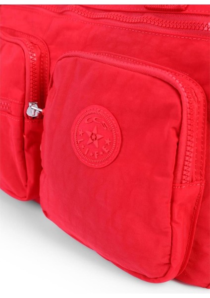 16449 Krinkıl Kadın Çok Gözlü Omuz Çantası indirimleri