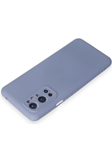 One Plus 9 Pro Kılıf Nano Içi Kadife Silikon - Mor Dpmah
