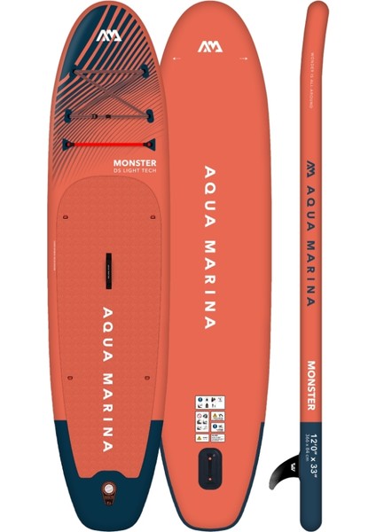 Monster Şişme Stand-Up Paddle Board 366 cm