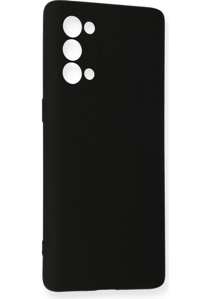 Reno 5 Pro Kılıf Nano Içi Kadife Silikon - Siyah Dpmah fiyatları