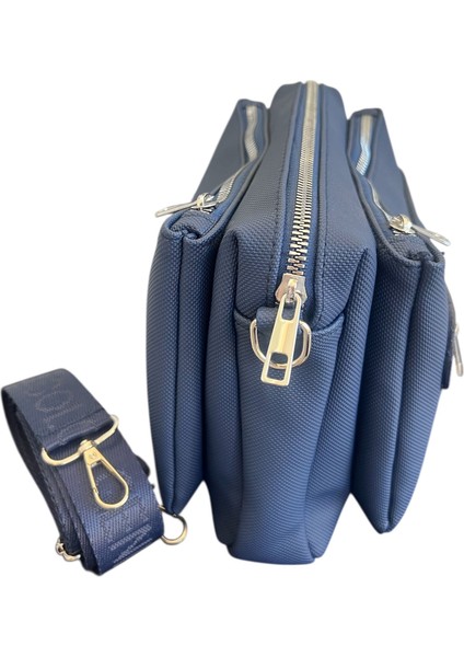 Lacivert Çok Gözlü Çanta fiyatları