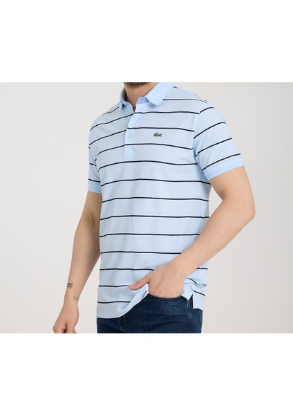 Polo Mavi Çizgili Regular Fit