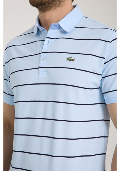 Polo Mavi Çizgili Regular Fit
