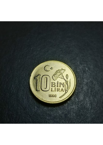 39963683A528BD342E 1996 Darphane Tedavül Setinden Çil 10BIN Eski Madeni Para fırsatları