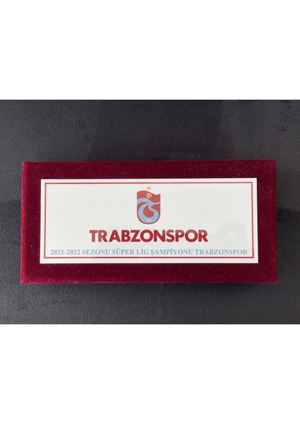 Trabzonspor 2021-2022 Sezonu Süper Lig Şampiyonu Hatıra Para Seti (Üçlü Set)