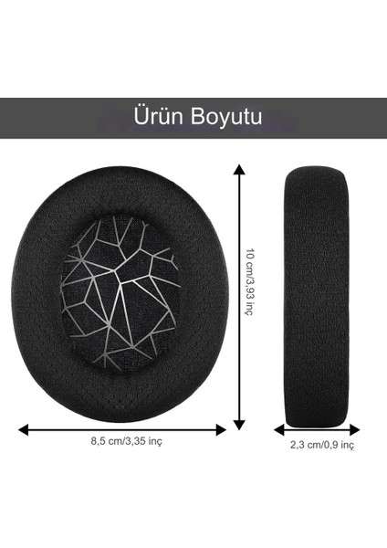 Steelseries Arctis 1/3/5/7/9 Uyumlu Kulak Pedi,yastık Steelseries Arctis 1/3/5/7p+/7p/7x+/9x/pro/prime Kulaklık Sungeri, Yastığı Yalıtım Köpük Ped Minder modelleri